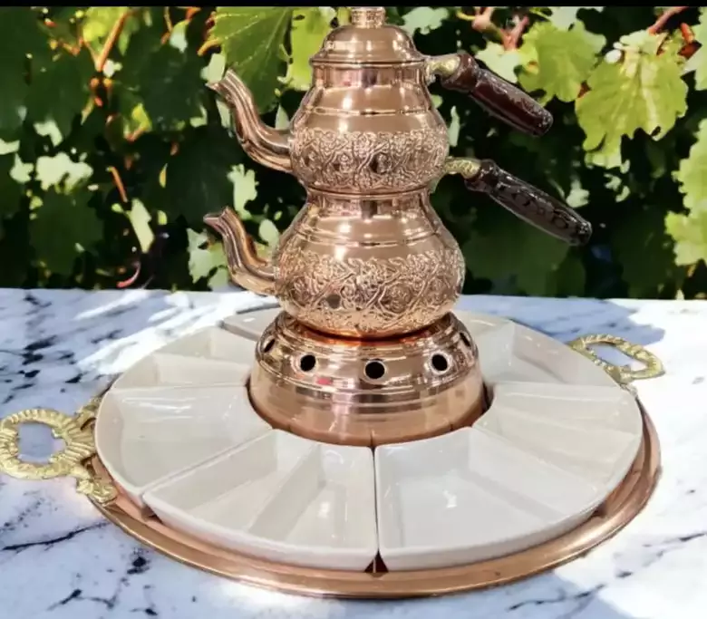 Bakır Padişah Kahvaltı Seti Küçük Boy