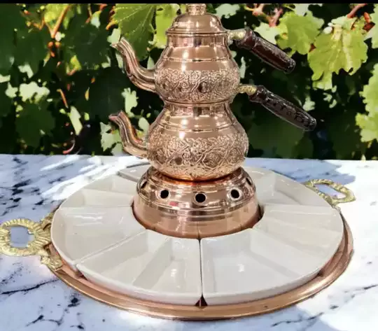 Bakır Padişah Kahvaltı Seti Küçük Boy