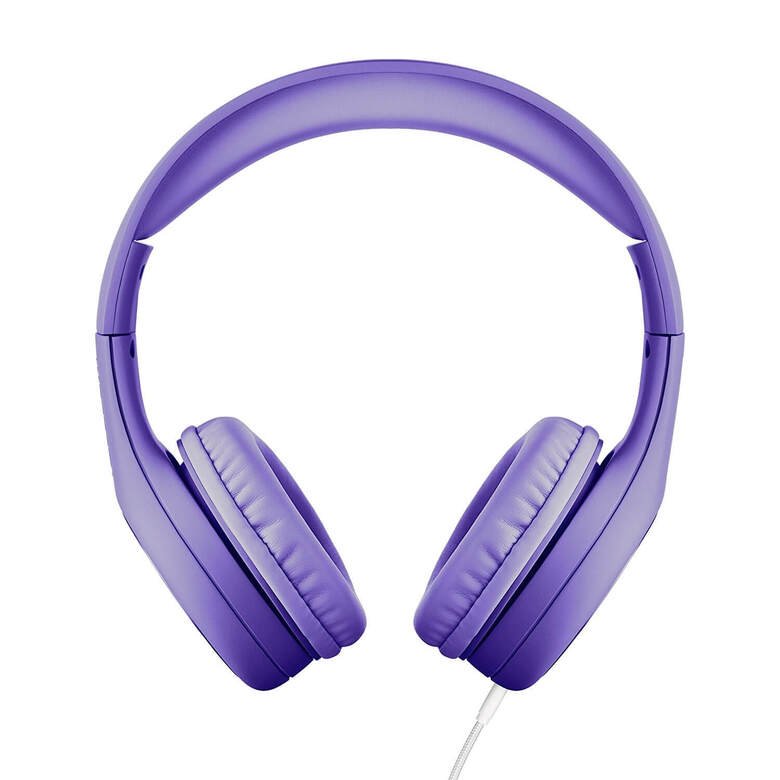 Isolated Bass Headphone Purple