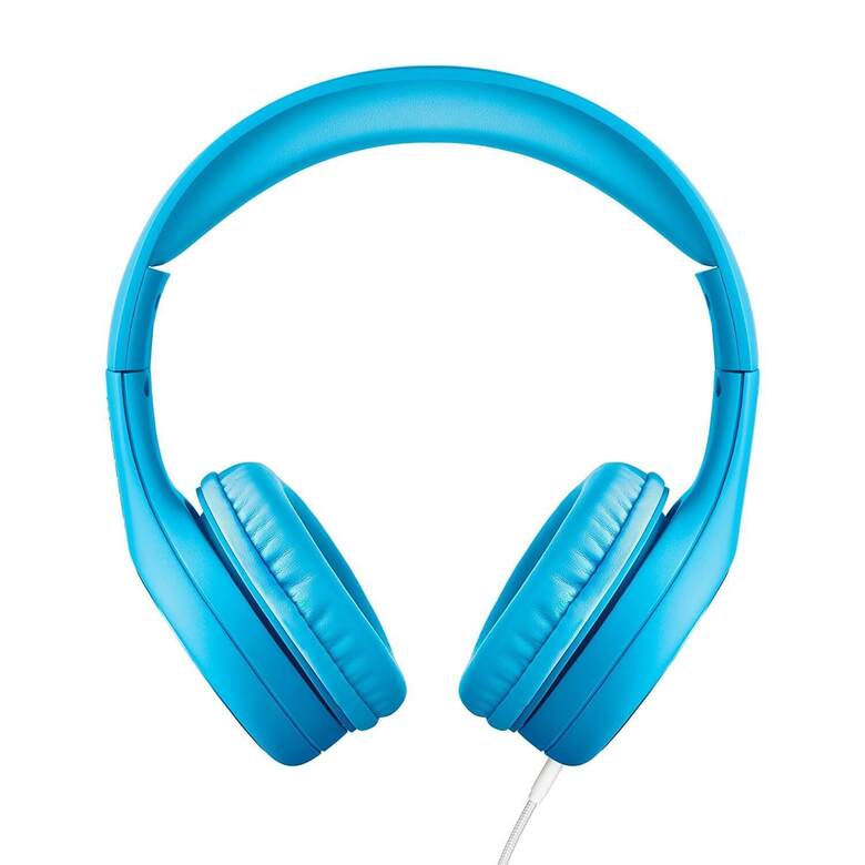 Isolated Bass Headphones Blue