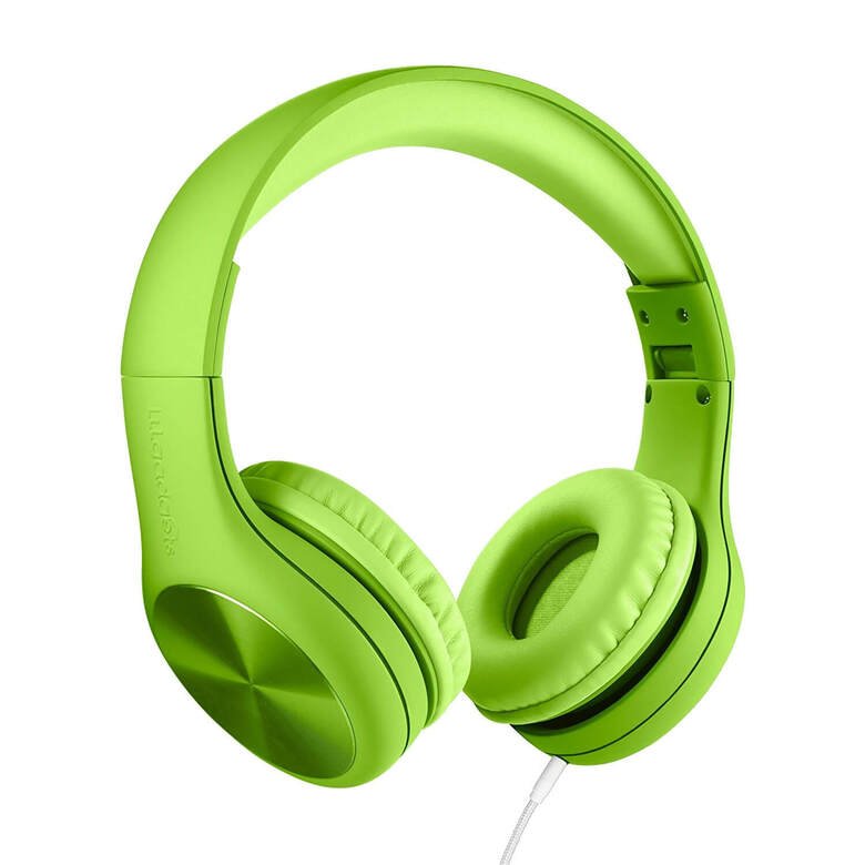 Isolated Bass Headphone Green