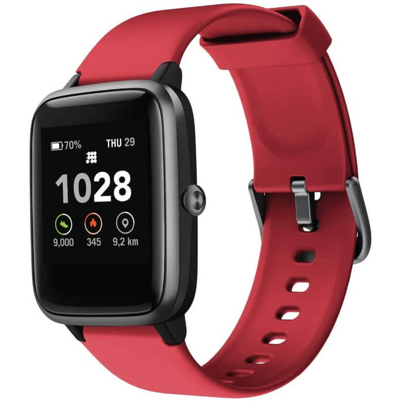 Smart Wristwatch Red
