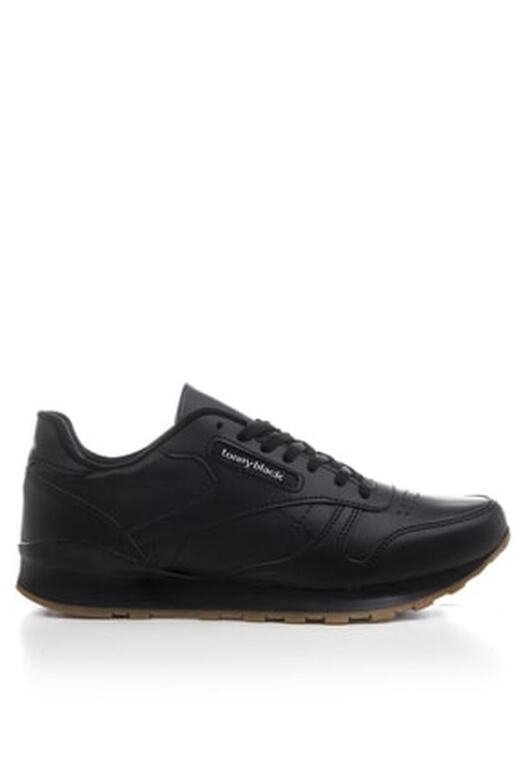 Tonny Black Black Skin Unisex Sneaker V2106-0