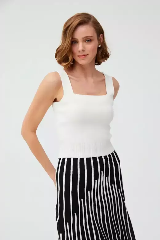 Crew Neck T-shirt Orange