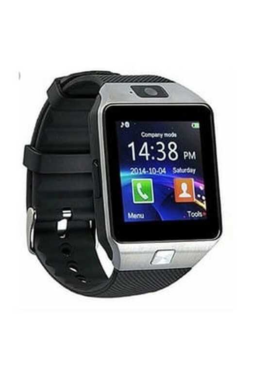 Fonemax Smart Watch with Camera DZ09 Silver (IOS and Android Compatible) HBV000000SIRK