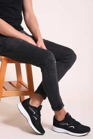 Tonny Black Black White Unisex Sneaker 772.SB0