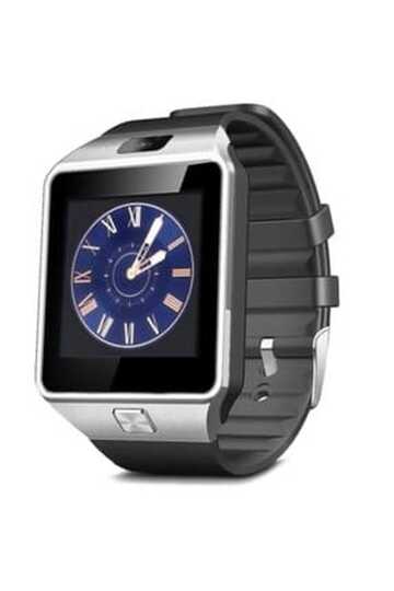 Fonemax Smart Watch with Camera DZ09 Silver (IOS and Android Compatible) HBV000000SIRK