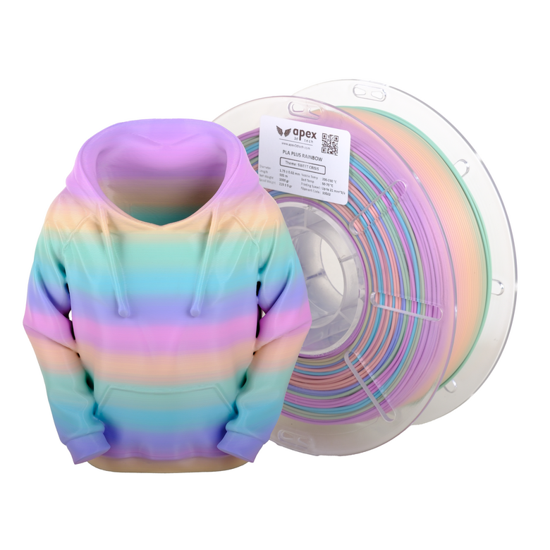 Gökkuşağı PLA+ Filament - Tatlı Krizi, 1kg, 1.75mm
