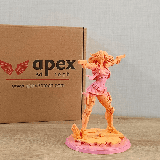 Gradyant PLA+ Filament - Şeftali Ateşi, 1kg, 1.75mm