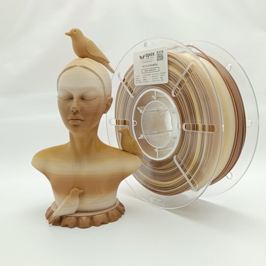 Gökkuşağı PLA+ Filament - Apex Latte, 1kg, 1.75mm