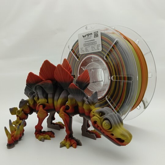 Gökkuşağı PLA+ Filament - Volkanik Patlama, 1kg, 1.75mm Copy