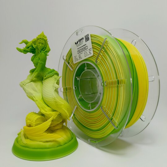 Gökkuşağı PLA+ Filament - Limon Baharı, 1kg, 1.75mm