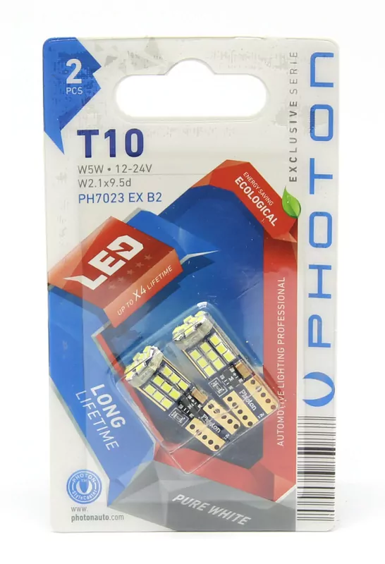 T10 W5W 12-24V CANBUS EXCLUSIVE SERIE (2'Lİ BLISTER)