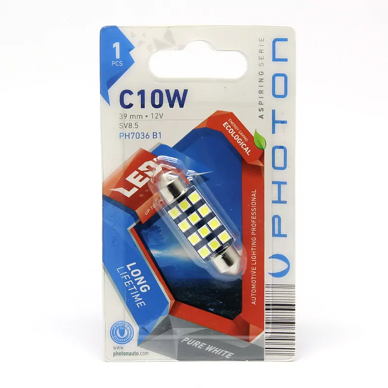 C10W 12V CANBUS 39mm SOFİT LED (TEKLİ BLISTER)