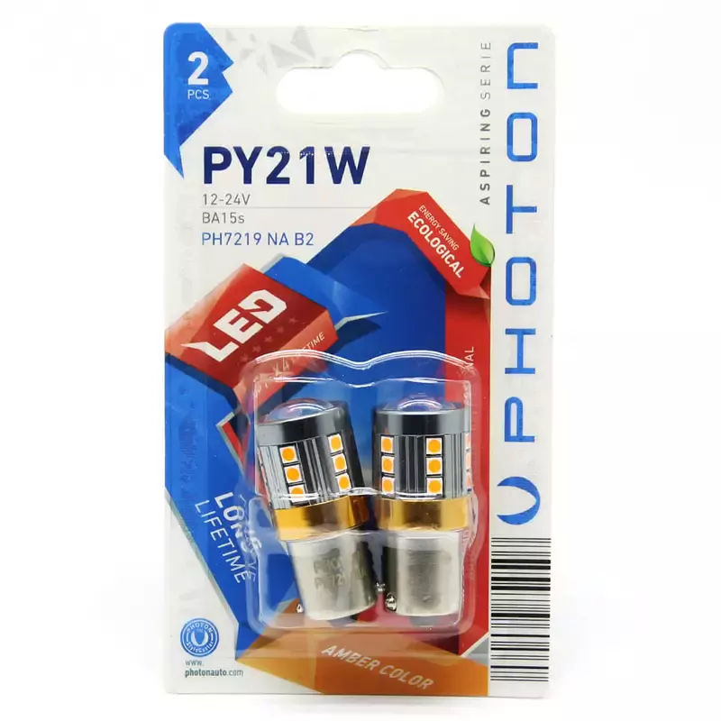 P21W AMBER 93 LED (2'Lİ BLISTER)