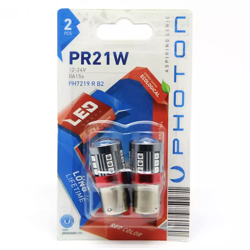 P21W RED 93 LED (2'Lİ BLISTER)