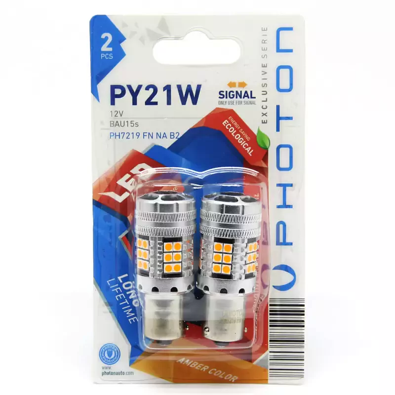 P21W 12V AMBER FANLI EXCLUSIVE SERIE (2'Lİ BLISTER)