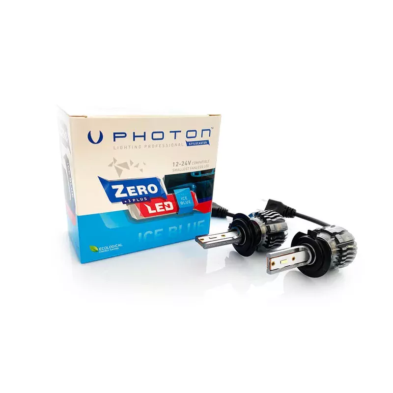 ZERO H7 12V ICE BLUE FANSIZ LED12V-24V