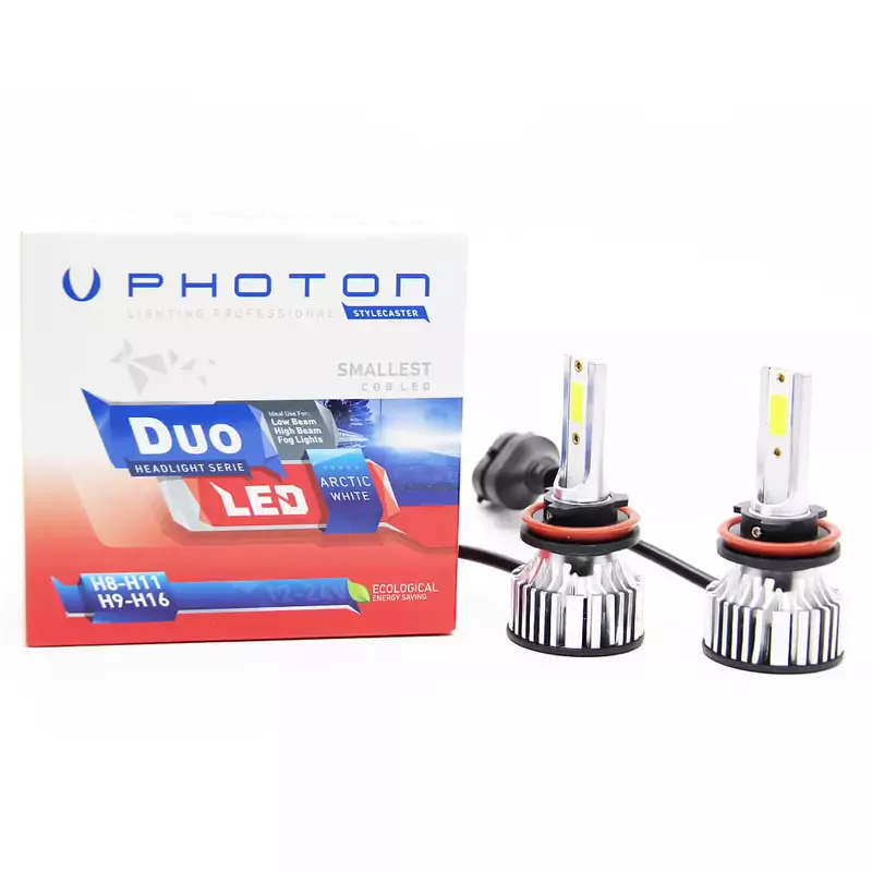 DUO H8/H9/H11/H16  12-24V LED HEADLIGHT