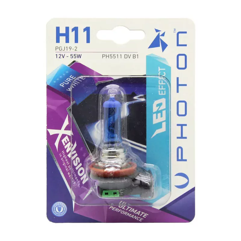 H11 12V 55W XEN VISION (TEKLİ BLISTER)