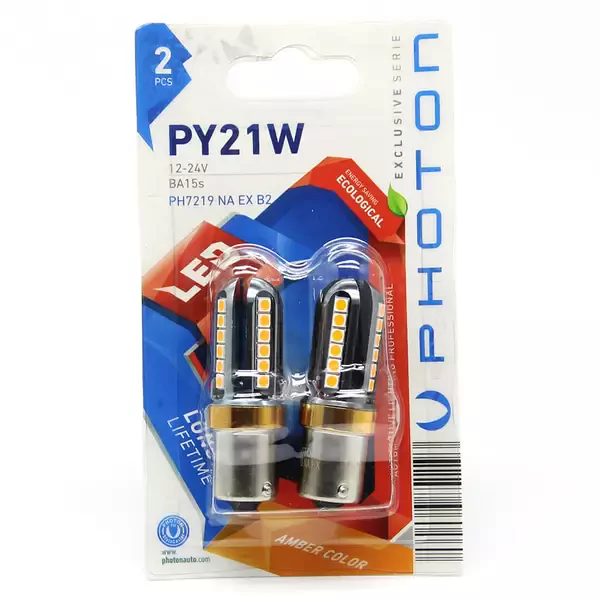 P21W AMBER 93 EXCLUSIVE SERIE (2'Lİ BLISTER)