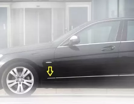 Mercedes C Serisi W204 Kasa Ön Sol Çamurluk  Nikelajı Taiwan Malı