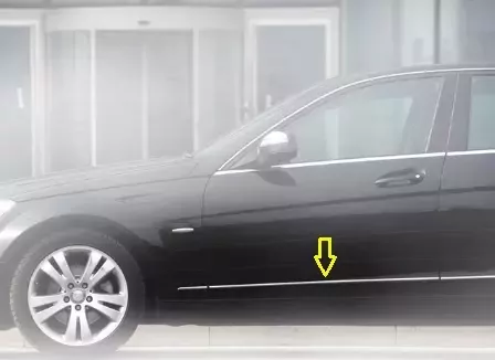 Mercedes C Serisi W204 Kasa Ön Sol Kapı Nikelajı Taiwan Malı