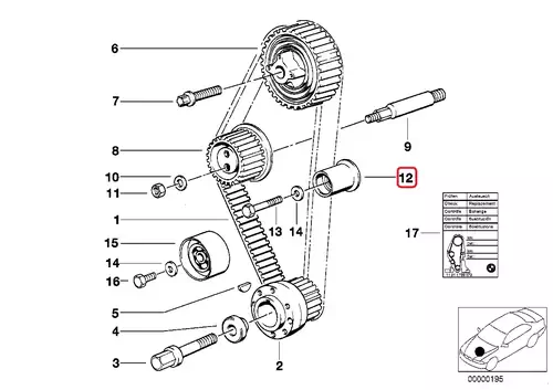 Bmw 5 Serisi E34 Triger Bilyası