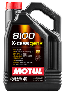 Motul GEN 2 5W-40 5L Motor Yağı - Yüksek Performanslı %100 Sentetik