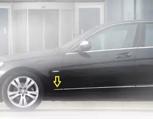 Mercedes C Serisi W204 Kasa Ön Sol Çamurluk  Nikelajı Taiwan Malı