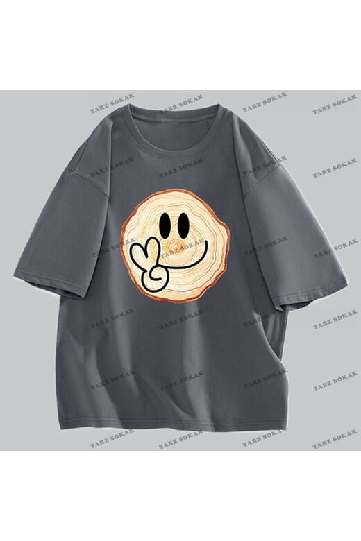 Y2K Unisex Harajuka Anime Retro Kawai Kuromi T-shirt Kod-Mavi-Etiket:  8373