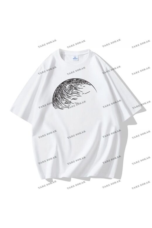 Y2K Unisex Harajuka Anime Retro Kawai Kuromi T-shirt Kod-Mavi-Etiket:  8452
