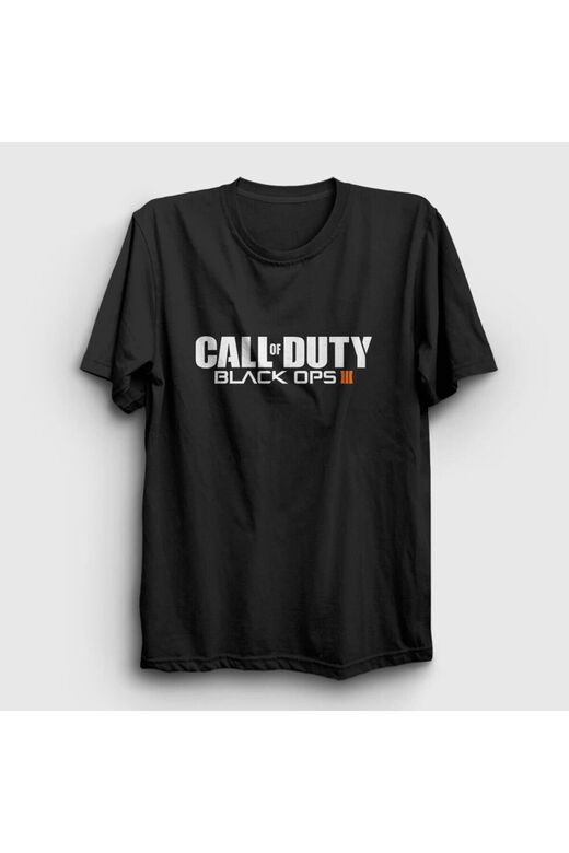 Kod Presss Unisex Siyah Black Ops Call Of Duty T-shirt 26494tt