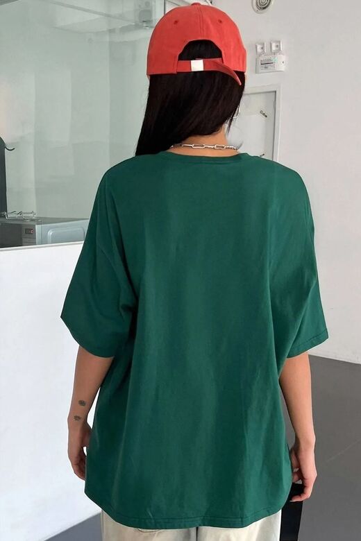 Unisex Uzay Baskılı T-shirt
