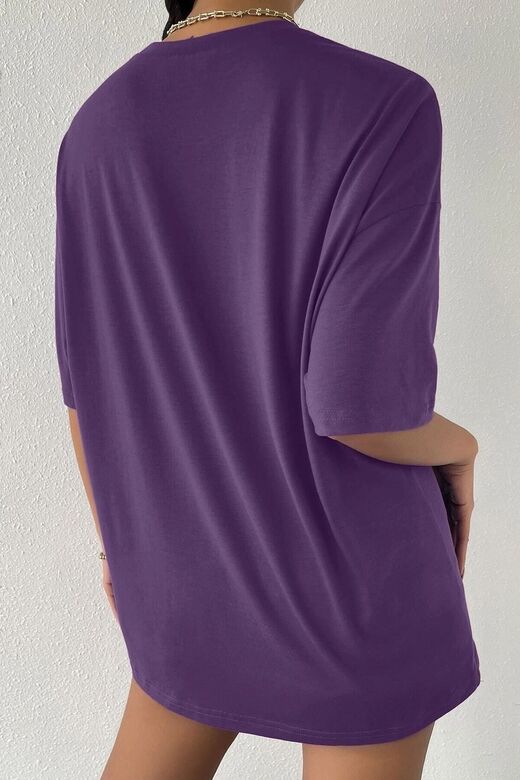 Unisex Butterfly Song Baskılı T-shirt