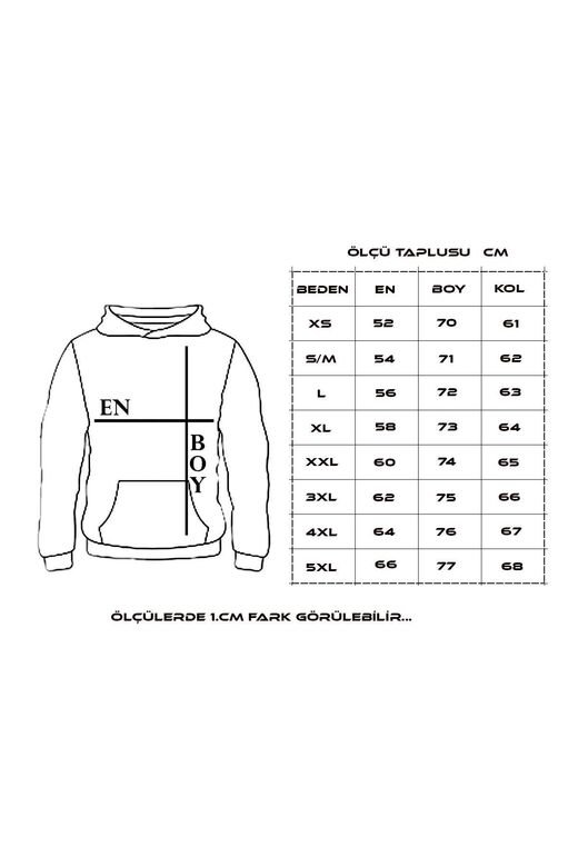 Unisex 2ip Şardonlu CASH Baskılı Gri Oversize Sweatshirt