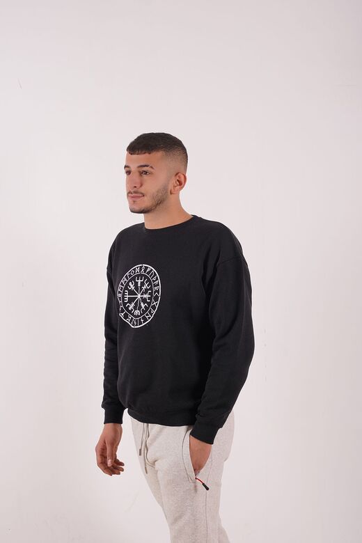 sweatshirt bisiklet yaka oversıze unisex