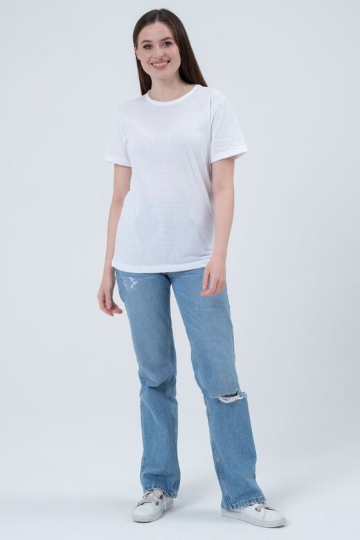 Günlük Kullanım Sportif Bisiklet Yaka T-shirt