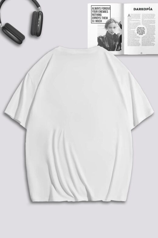 Unisex Kadın Erkek Şimşek McQueen ve Sally Baskılı Sevgili Çift Kombini Tasarım Oversize Tshirt 2'li