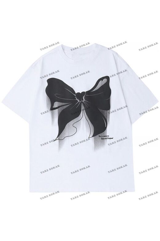 Y2K Unisex Harajuka Anime Retro Kawai Kuromi T-shirt Kod-Mavi-Etiket:  8351