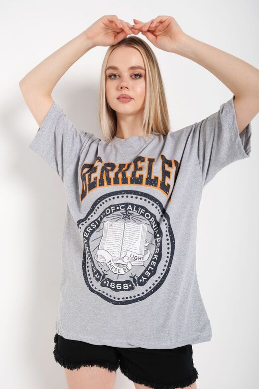 Kadın Berkeley Baskılı Tşhirt