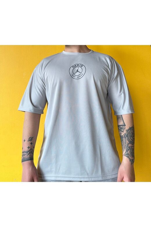 Unisex Baskılı Oversize T-hirt