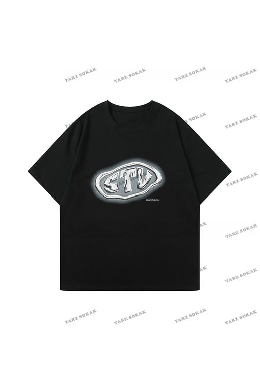Y2K Unisex Harajuka Anime Retro Kawai Kuromi T-shirt Kod-Mavi-Etiket:  8403