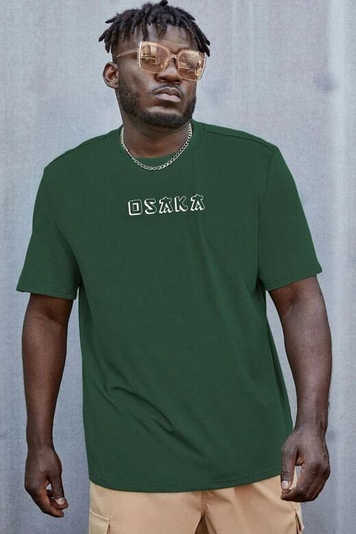 Unisex Osaka Baskılı T-shirt