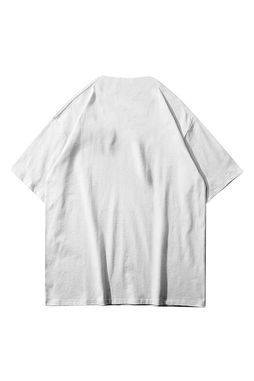 Unisex Testing Asap Rocky Beyaz T Shirt