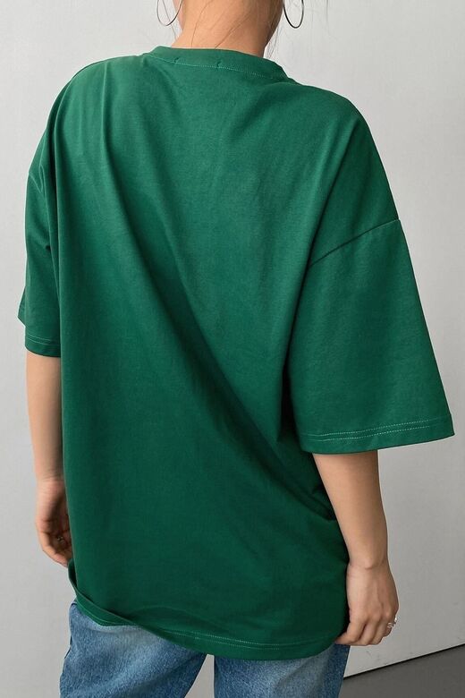 Unisex T - Rex Baskılı T-shirt
