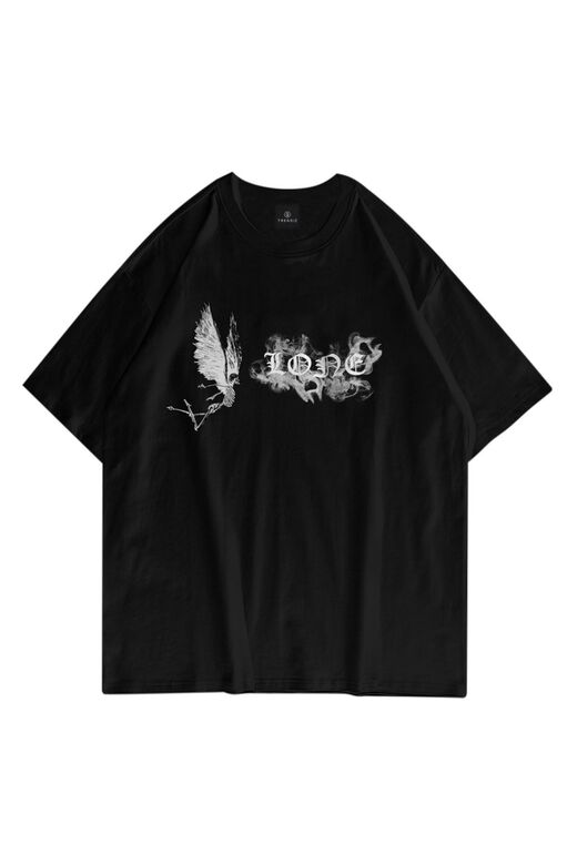 Unisex Vlone Siyah T Shirt