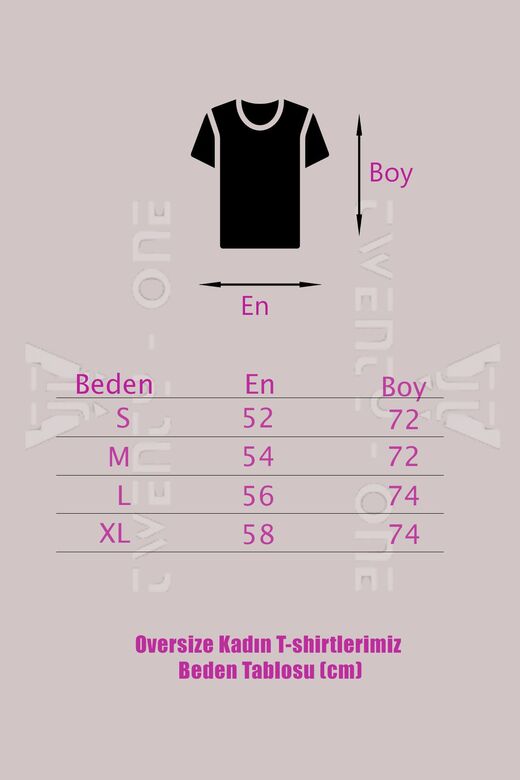 Kadın Füme Oversize Sanfrancisco Est.1776 T-shirt