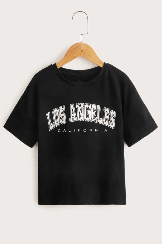 Çocuk Los Angeles Pamuklu T-Shirt
