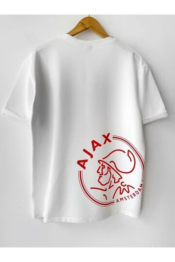 Erkek Baskılı Pamuklu Bisiklet Yaka Kısa Kollu T-shirt